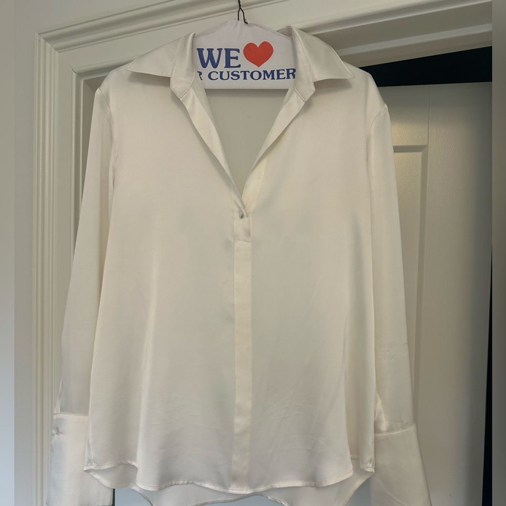 Catherine Gee Cream Women's Blouse